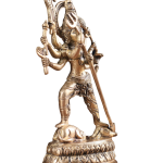 Pure Brass Mahishasur Mardini Durga Idol 8" | Intricate Craftsmanship | Victory of Good Over Evil | Timeless Sacred Piece | Home Temple Decor